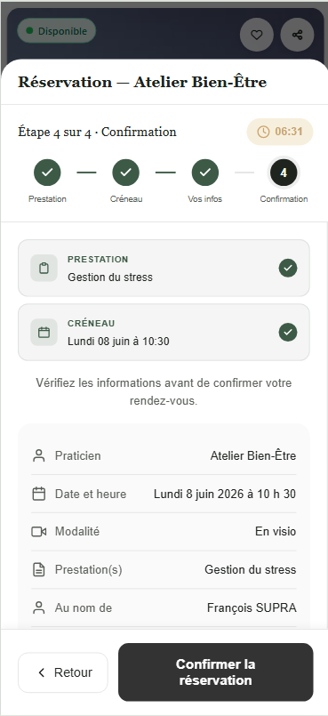 Confirmation